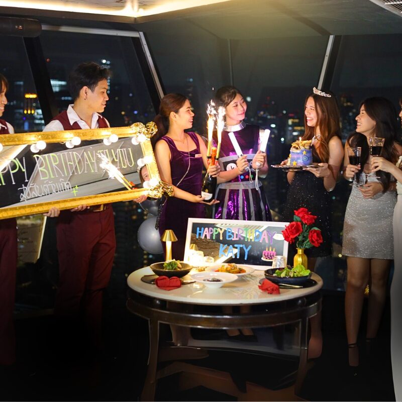Celebrate birthday at Axis & Spin